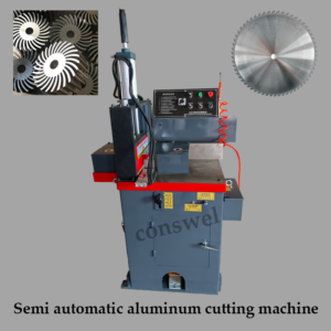 Semi automatic aluminum cutting machine