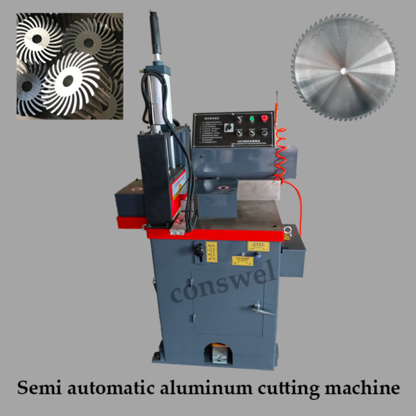 Semi automatic aluminum cutting machine